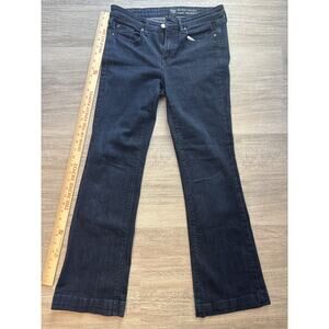 Gap Women Mid Rise Trouser Flare Jeans 6/28